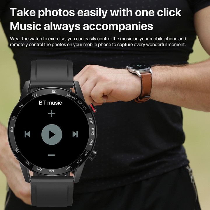 1.3 inch Touch Screen Dual-mode Bluetooth Smart Watch, Support Sleep Monitor / Heart Rate Monitor / Blood Pressure Monitoring(Si