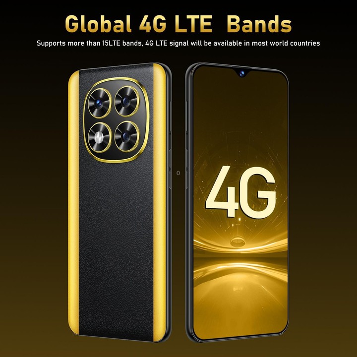 B100, 6GB+128GB, 6.53 inch Android 11 MT6771V Octa Core, Network: 4G, Dual SIM, Plug:EU Plug(Green)