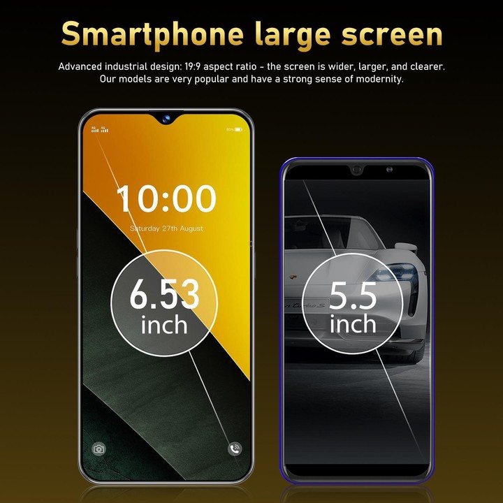 B100, 6GB+128GB, 6.53 inch Android 11 MT6771V Octa Core, Network: 4G, Dual SIM, Plug:EU Plug(Green)