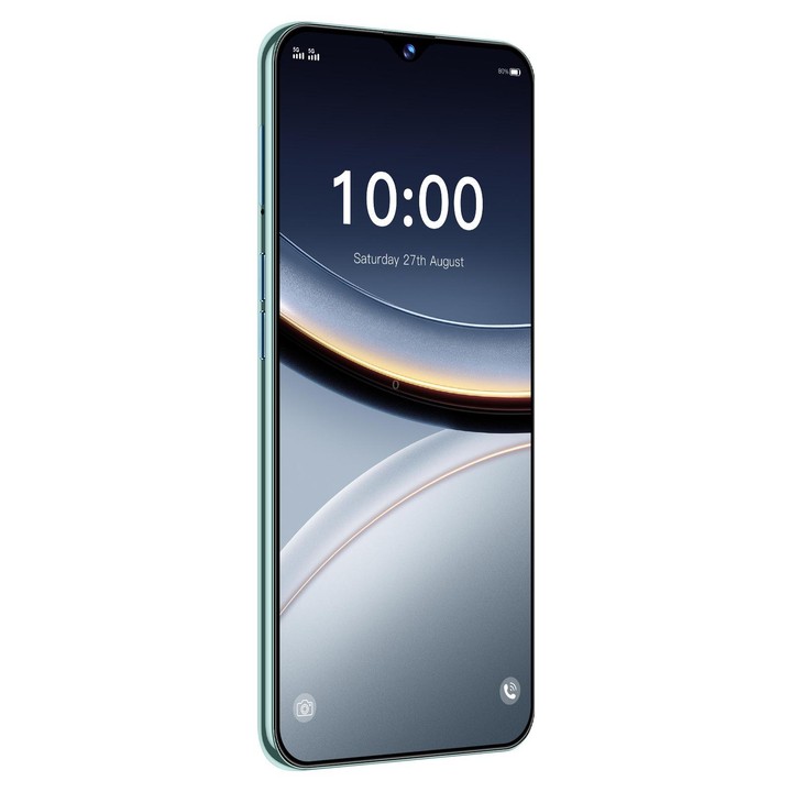 B100, 6GB+128GB, 6.53 inch Android 11 MT6771V Octa Core, Network: 4G, Dual SIM, Plug:US Plug(Green)