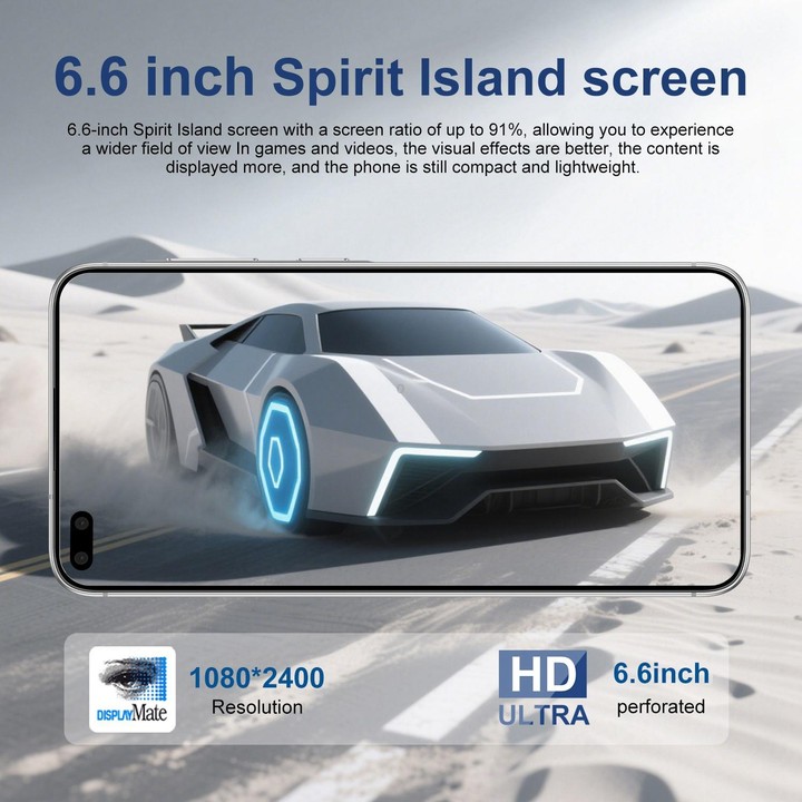 A56 / C100, 8GB+128GB, 6.6 inch Android 10 MTK6873 Octa Core, Network: 5G, Dual SIM, Plug:US Plug(Black)