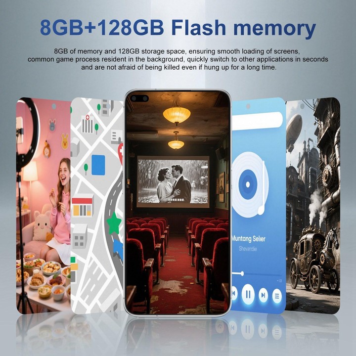 A56 / C100, 8GB+128GB, 6.6 inch Android 10 MTK6873 Octa Core, Network: 5G, Dual SIM, Plug:US Plug(Green)