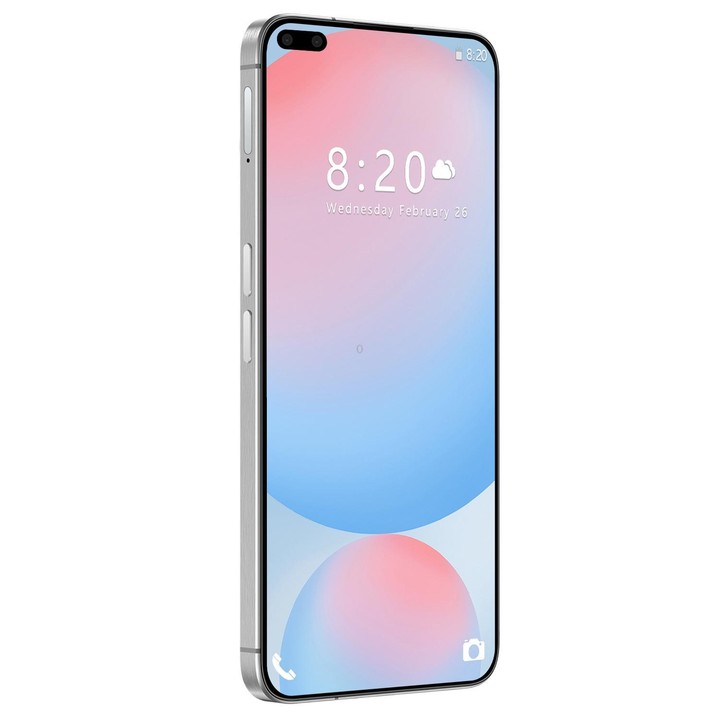 A56 / C100, 8GB+128GB, 6.6 inch Android 10 MTK6873 Octa Core, Network: 5G, Dual SIM, Plug:AU Plug(Pink)