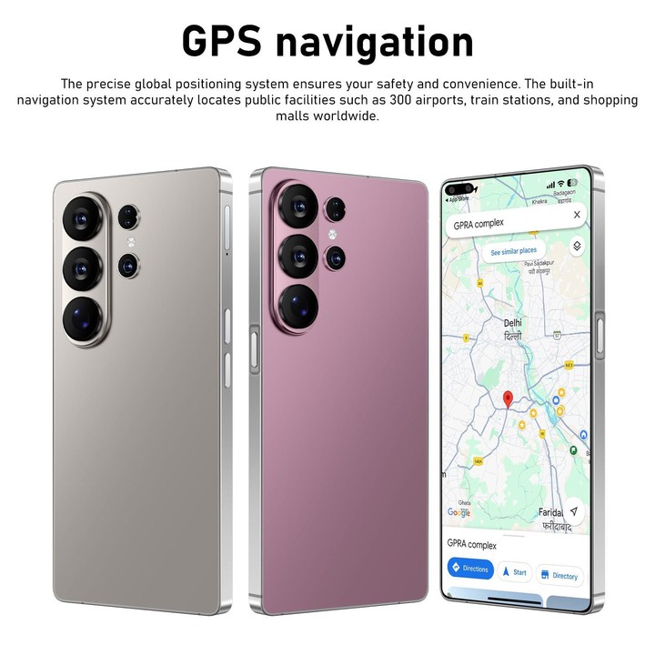 S26 Ultra / C200, 8GB+128GB, 6.6 inch Android 10 MTK6873 Octa Core, Network: 5G, Dual SIM, Plug:US Plug(Black)