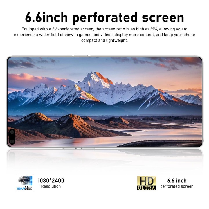S26 Ultra / C200, 8GB+128GB, 6.6 inch Android 10 MTK6873 Octa Core, Network: 5G, Dual SIM, Plug:US Plug(Pink)