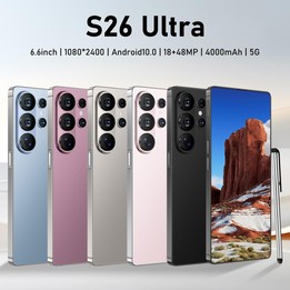 S26 Ultra / C200, 8GB+128GB, 6.6 inch Android 10 MTK6873 Octa Core, Network: 5G, Dual SIM, Plug:AU Plug(Grey)