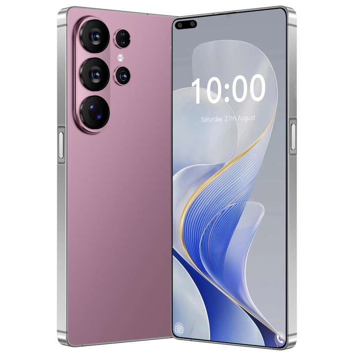 S26 Ultra / C200, 8GB+128GB, 6.6 inch Android 10 MTK6873 Octa Core, Network: 5G, Dual SIM, Plug:AU Plug(Rose Gold)