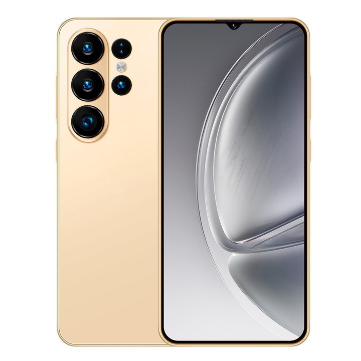 S26 Ultra / AX23, 2GB+16GB, 6.49 inch Android 8.1 MTK6580A Quad Core, Network: 3G, Dual SIM, Stylus, Plug:UK Plug(Gold)