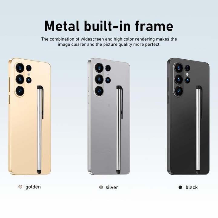 S26 Ultra / AX23, 2GB+16GB, 6.49 inch Android 8.1 MTK6580A Quad Core, Network: 3G, Dual SIM, Stylus, Plug:AU Plug(Silver)