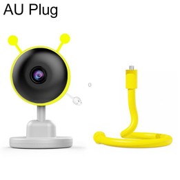 C11 2MP Wireless Wi-Fi Baby Monitor Care Camera, Plug Type:AU Plug(Yellow)