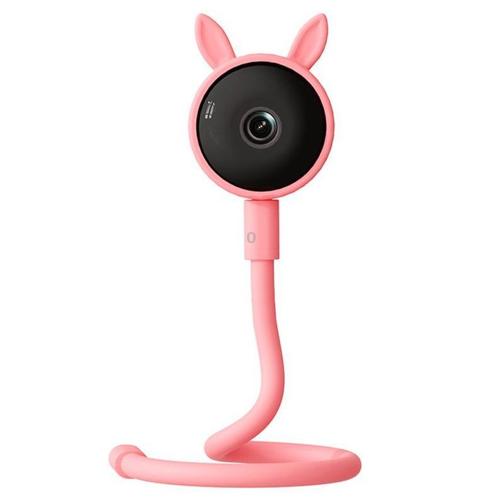 C11 2MP Wireless Wi-Fi Baby Monitor Care Camera, Plug Type:UK Plug(Pink)