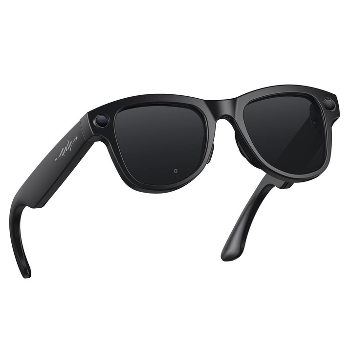 M02X Pro Max Smart AI Glasses with 8MP HD Camera, Video Recording WiFi Transmission Al Smart Voice Assistant, Type:Sunglasses +