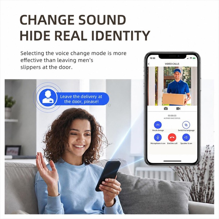 U9 1MP HD Smart Visual Doorbell Two-way Audio Camera, Model:Only Doorbell