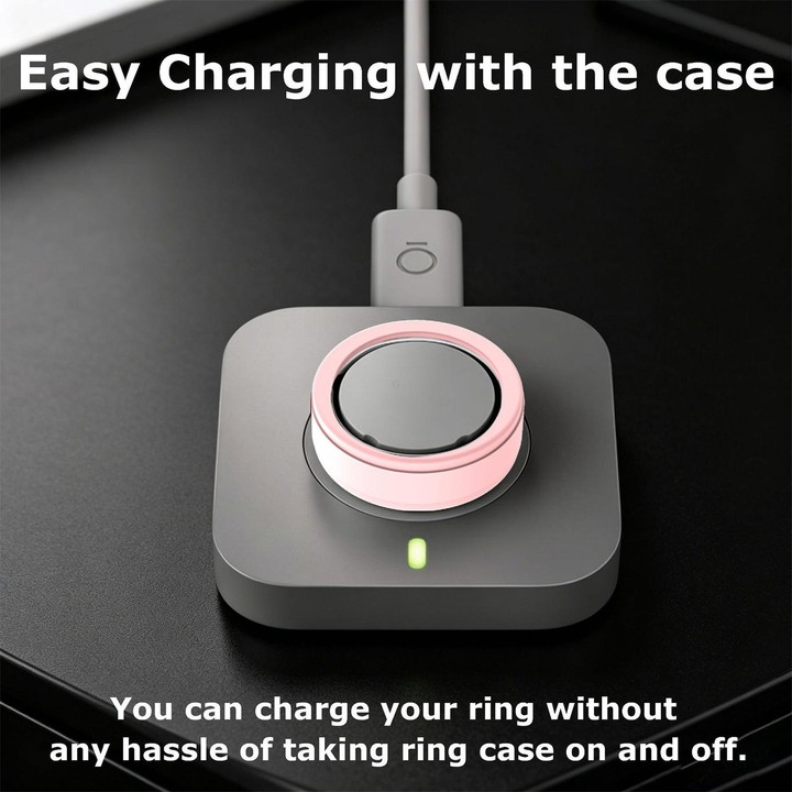 xDfind For Oura Ring5 Smart Ring Silicone Cover, Size:M(Lilac Purple)