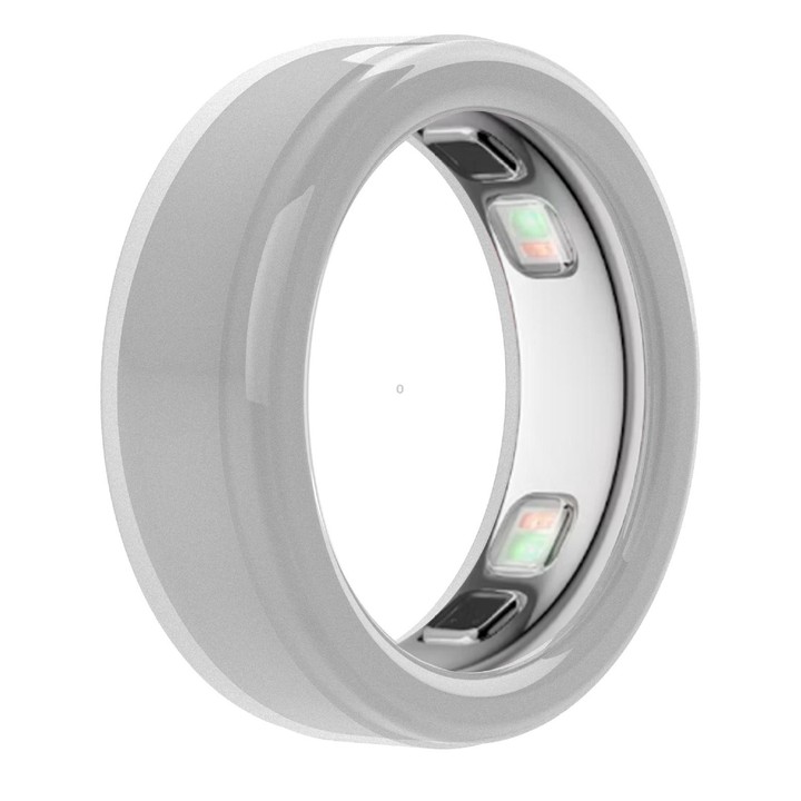xDfind For Oura Ring5 Smart Ring Silicone Cover, Size:M(Transparent)