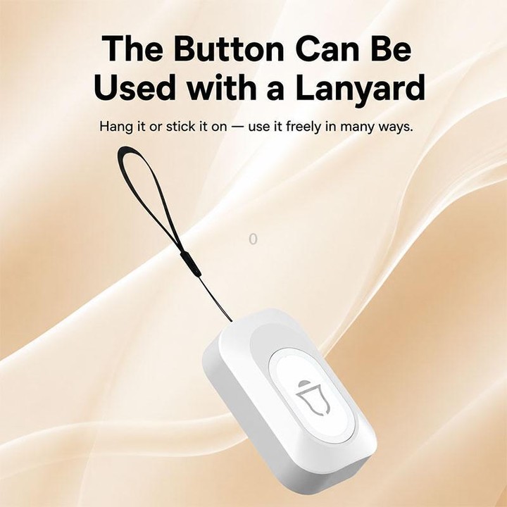 XY-809 Smart Waterproof Home Wireless Doorbell Elderly Wireless Elderly and Patients Emergency Call Button Doorbell, Power Plug: