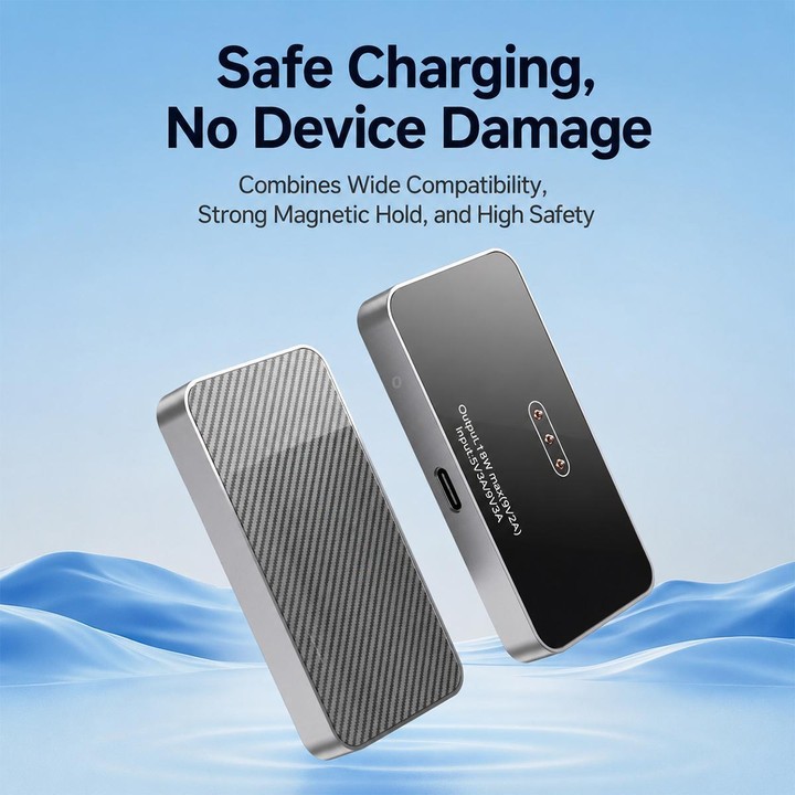 For iPad Pro 13 2025 / 2024 18W Smart PIN Magnetic Wireless Charging Connector(Grey)