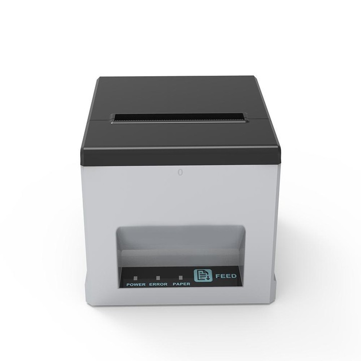 POS-8390 80mm Thermal Receipt Printer, Plug:EU Plug(Grey)