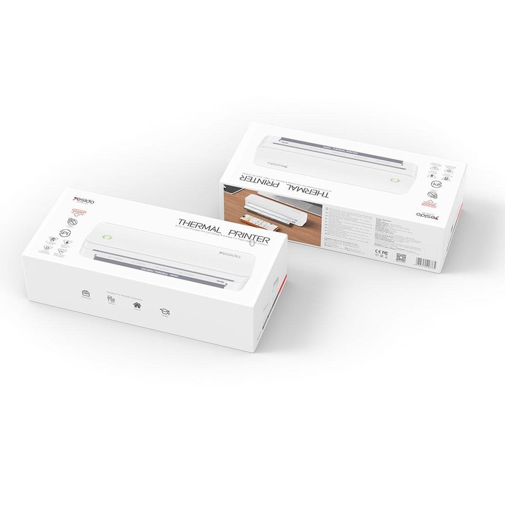 Yesido SP11 A4 Thermal Printer Bluetooth Direct Connection(White)