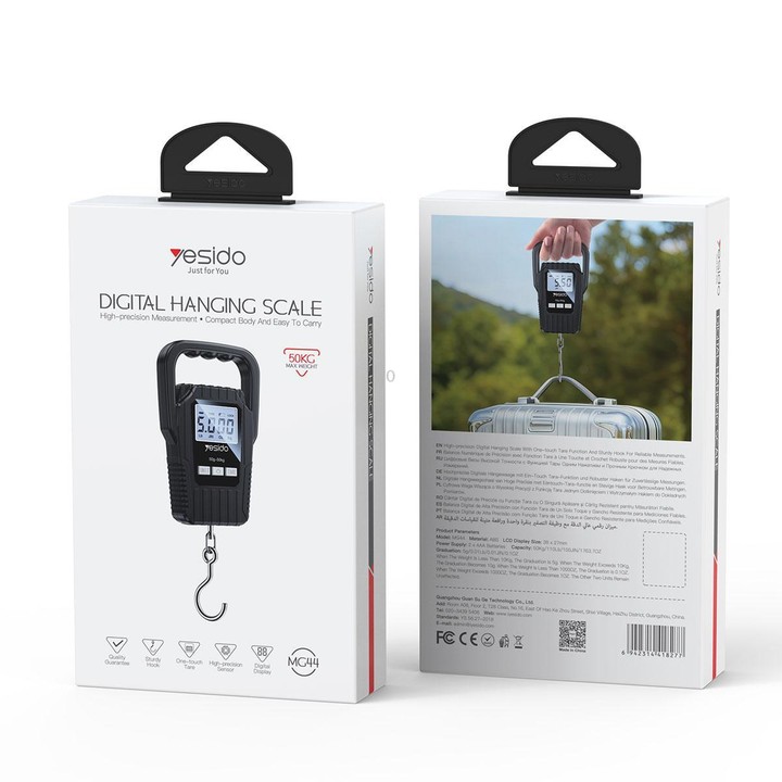 Yesido MG44 Electronic Portable Scale(Black)