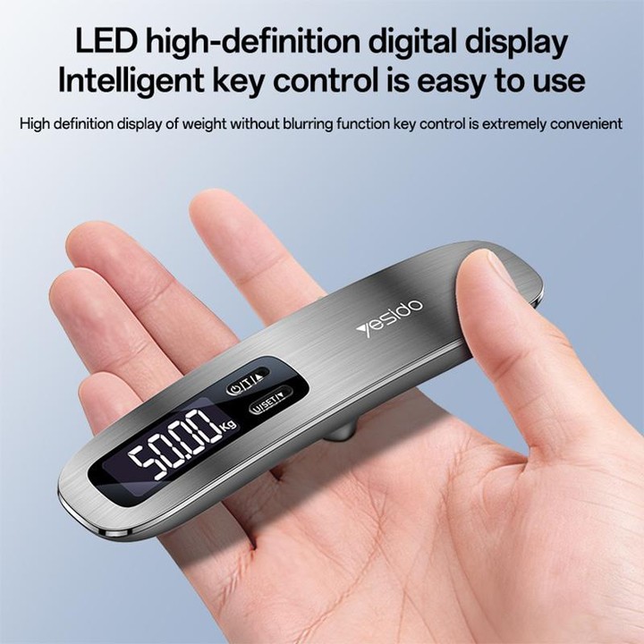 Yesido MG41 Handheld Electronic Luggage Scale(Silver)