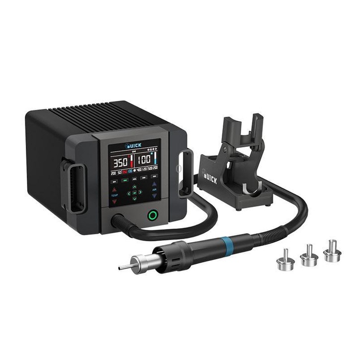 QUICK 861 Pro Max 1300W Intelligent Hot Air Rework Station, Plug:UK Plug