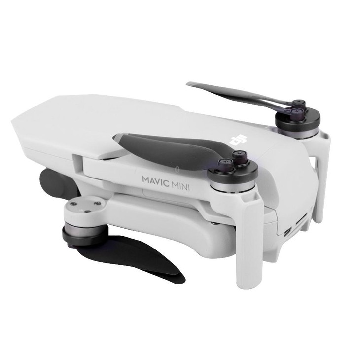 Sunnylife Dust-proof Waterproof Aluminum Alloy Motor Cover for DJI Mini 3 Pro/Mavic Mini/Mini SE(Black)