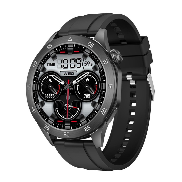 QS39 Smart Watch, 1.45 inch Screen, BT Call, Heart Rate, Blood Oxygen, Blood Pressure(Black)