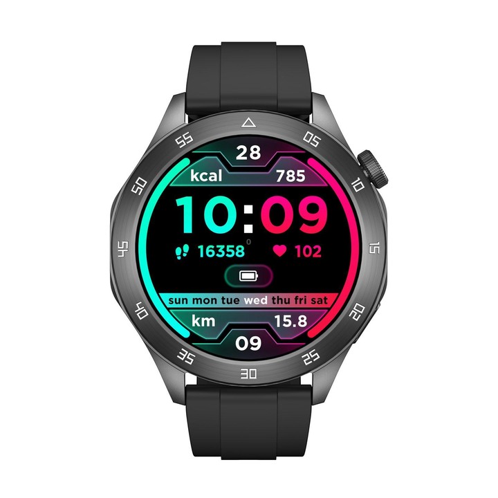 QS39 Smart Watch, 1.45 inch Screen, BT Call, Heart Rate, Blood Oxygen, Blood Pressure(Black)