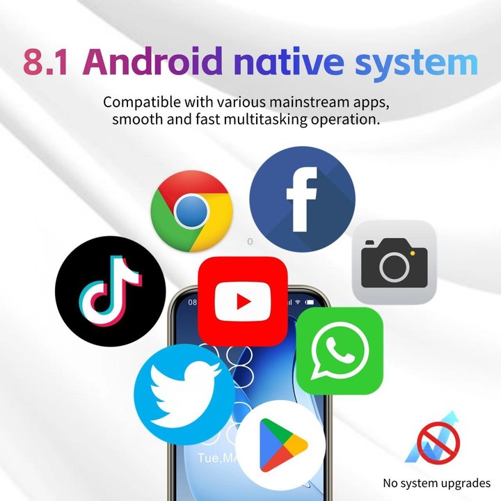 17 Pro Max, 1GB+16GB, 3.75 inch Android 8.1 MediaTek MT6580 Quad Core, Network: 3G, Dual SIM(Black)