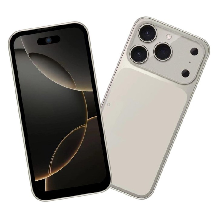 17 Pro Max, 1GB+16GB, 3.75 inch Android 8.1 MediaTek MT6580 Quad Core, Network: 3G, Dual SIM(Titanium)