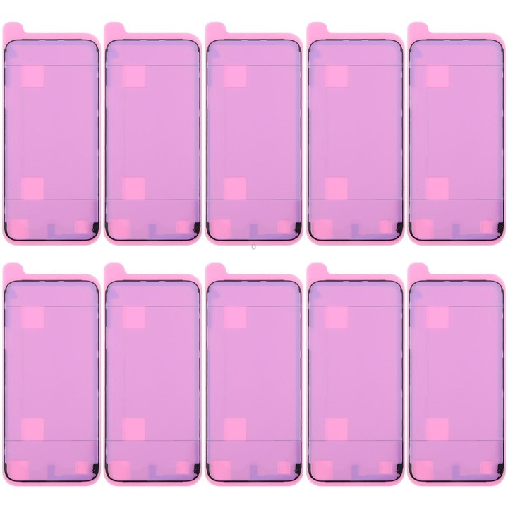 For iPhone X 10pcs OEM LCD Frame Bezel Waterproof Adhesive Gasket, Airtightness Test Compatible