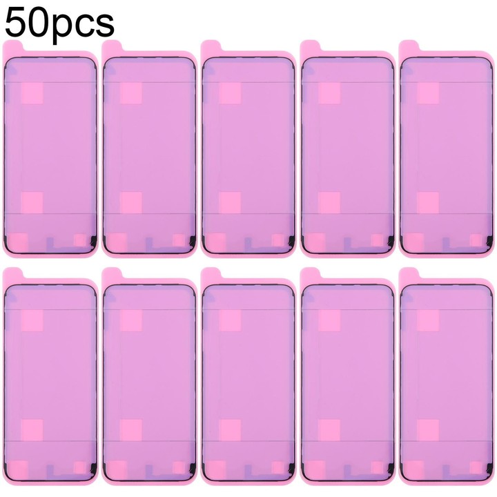 For iPhone X 50pcs OEM LCD Frame Bezel Waterproof Adhesive Gasket, Airtightness Test Compatible