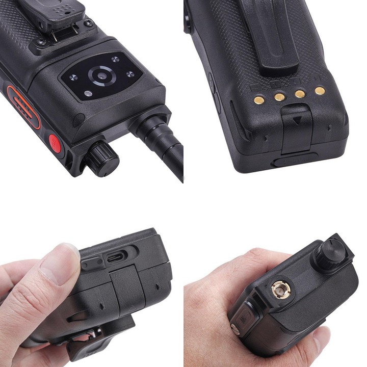 UNIWA P8 UHF Walkie-Talkie Rugged Phone, 4GB+64GB, 4.0 inch Android 14.0 Mediatek MT6762 Octa Core, Network: 4G, OTG, Plug:UK Pl