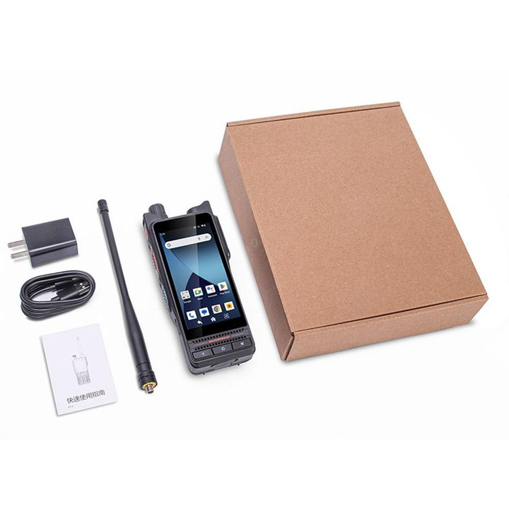 UNIWA P8 UHF Walkie-Talkie Rugged Phone, 4GB+64GB, 4.0 inch Android 14.0 Mediatek MT6762 Octa Core, Network: 4G, OTG, Plug:UK Pl