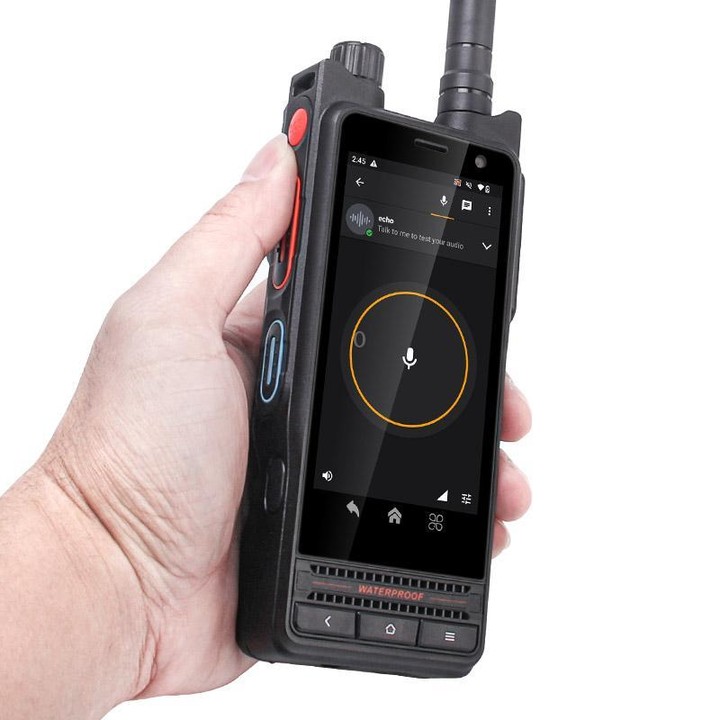 UNIWA P8 UHF Walkie-Talkie Rugged Phone, 4GB+64GB, 4.0 inch Android 14.0 Mediatek MT6762 Octa Core, Network: 4G, OTG, Plug:AU Pl