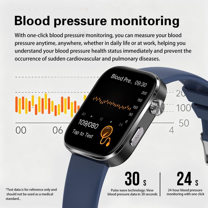 GE53 Smart Watch, 1.92 inch Screen, BT Call, ECG, ECG Heart Rate, Blood Oxygen, Blood Pressure(Black)
