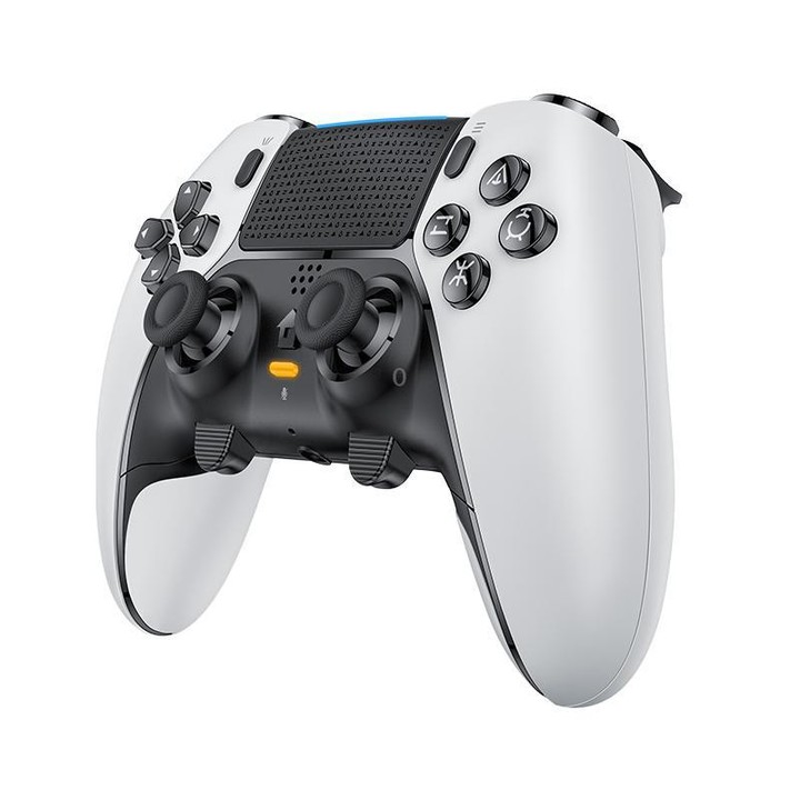 For PS5 / PS4 / PC Yesido KB48 P5 Wireless Game Controller(White)