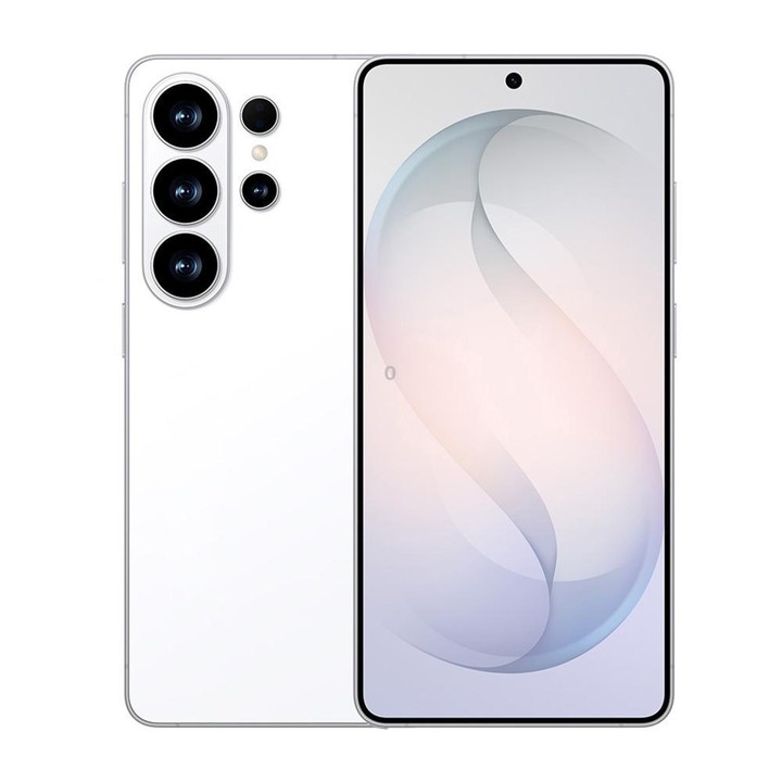 S26 Ultra / F112A, 4GB+64GB, 6.9 inch Android 11 MTK6762 Octa Core, Network: 4G, Dual SIM, Plug:EU Plug(Titanium White)