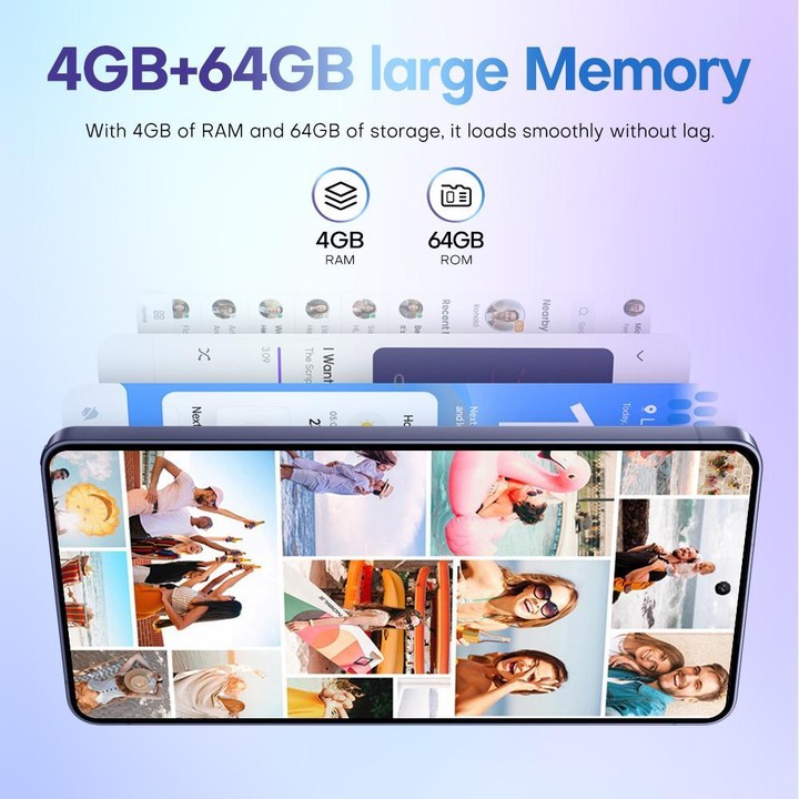 S26 Ultra / F112A, 4GB+64GB, 6.9 inch Android 11 MTK6762 Octa Core, Network: 4G, Dual SIM, Plug:US Plug(Titanium Blue)
