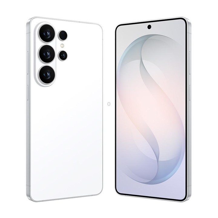 S26 Ultra / F112A, 4GB+64GB, 6.9 inch Android 11 MTK6762 Octa Core, Network: 4G, Dual SIM, Plug:UK Plug(Titanium White)
