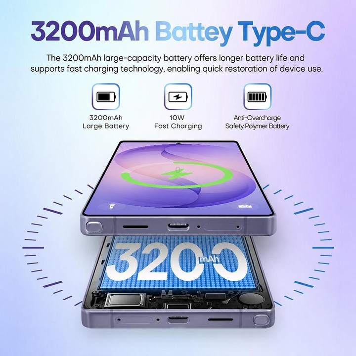 S26 Ultra / F112A, 4GB+64GB, 6.9 inch Android 11 MTK6762 Octa Core, Network: 4G, Dual SIM, Plug:UK Plug(Titanium White)
