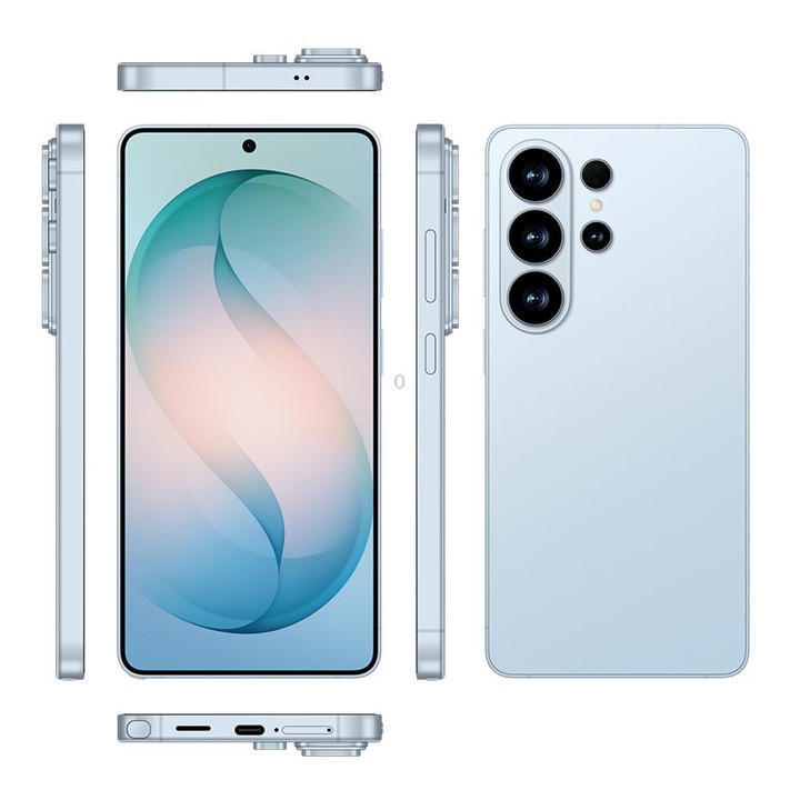 S26 Ultra / F112A, 4GB+64GB, 6.9 inch Android 11 MTK6762 Octa Core, Network: 4G, Dual SIM, Plug:UK Plug(Titanium Blue)