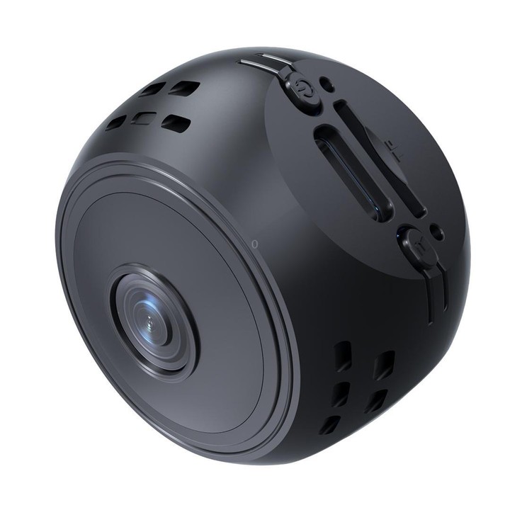 V380-Q3 600mAh 1080P 2MP HD Mini Camera(Black)