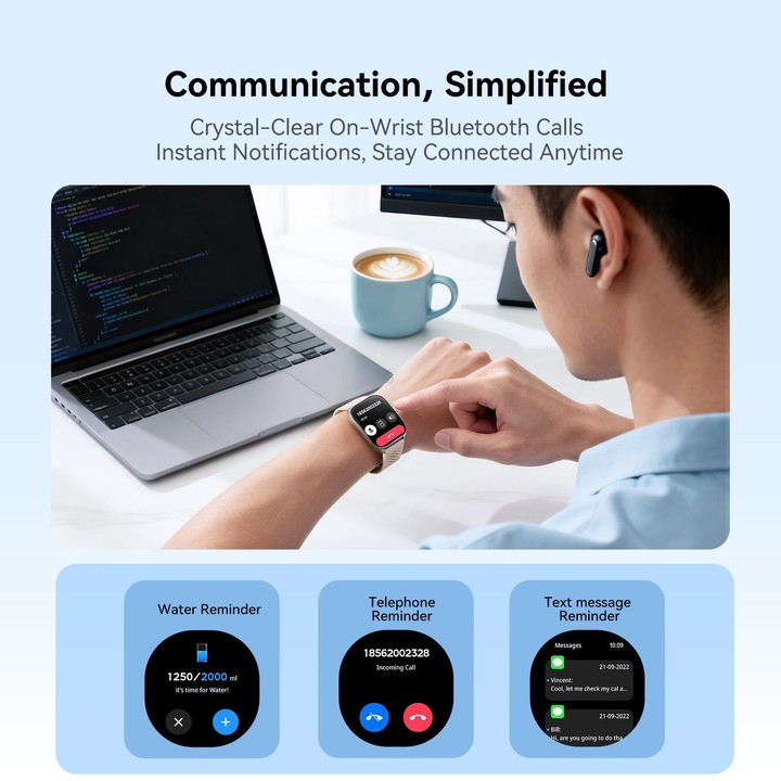 JOYROOM Fit-Life Series JR-FT6 Pro 2.06 inch Curved Screen Bluetooth Smart Watch(Dark Grey)