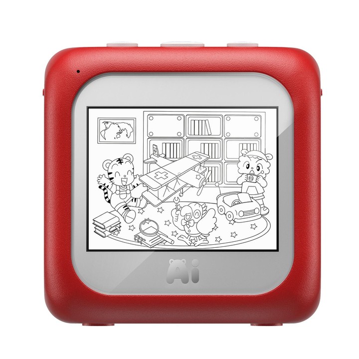 B6 AI Intelligent Kids Printer with 2.8-inch Screen(Red)