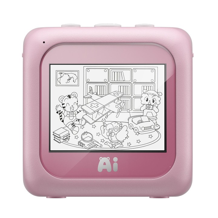 B6 AI Intelligent Kids Printer with 2.8-inch Screen(Pink)