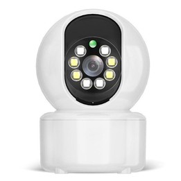 K12 Wireless WIFI Home Security Camera, Supports HD Night Vision and Two-Way Audio(White)