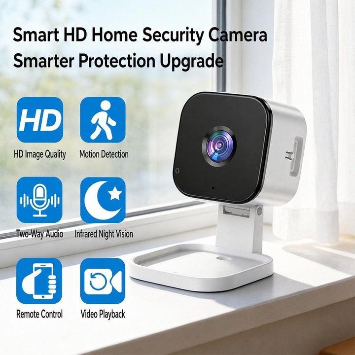 K13 HD Wireless Window Camera WIFI Home Security Camera(White)