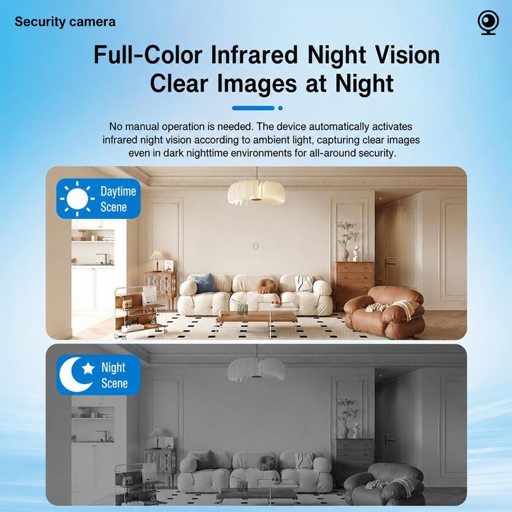 K13 HD Wireless Window Camera WIFI Home Security Camera(White)
